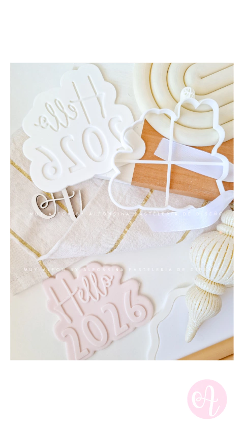 Stamp + Cortante HELLO 2026 - comprar online