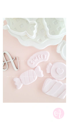 Set Cortantes + Stamps MINI PASTELERIA CANDY - comprar online
