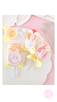 Set Sticks Icepops Clasic Muy Alfon GLITTER en internet
