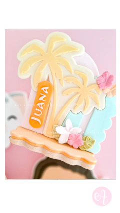 Stamp + Cortante Palmeras DOBLE