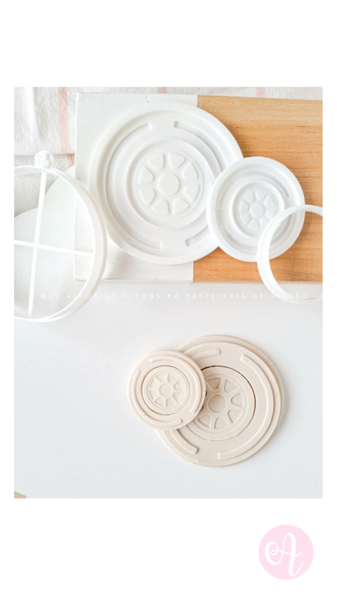 Set Stamps + Cortantes Ruedas Formula 1 - comprar online