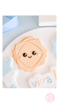 Stamp + Cortante Pastelito Cute