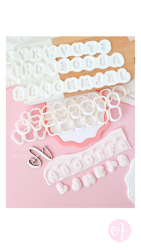 SET Reglas Stamps + Cortantes Letras CHUNKY - buy online