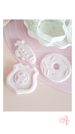 Stamp + Cortante Mini Pasteleria Accesorios Zootopia - comprar online
