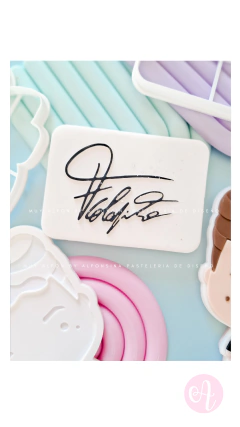 Stamp + Cortante Firma Colapinto