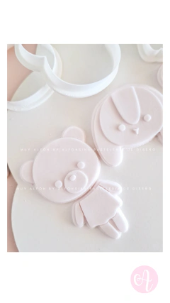 Set Cortantes + Stamps Mini Pasteleria DOLLS - Muy Alfon by Alfonsina