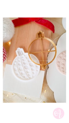 Stamp + Cortante Adorno Esfera Navidad - buy online