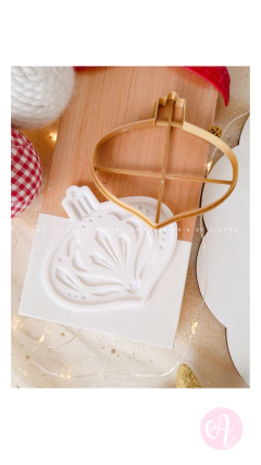 Stamp + Cortante Adorno Nordico Navidad - comprar online
