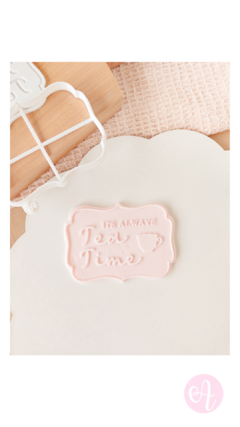 Cortante + Stamp Always It's Tea Time - buy online