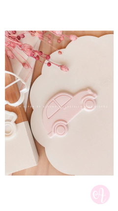 Stamp + Cortante Autito MUY ALFON - comprar online