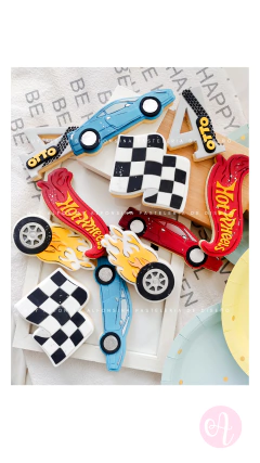 Cortante + Stamp Banderita Cuadros en internet