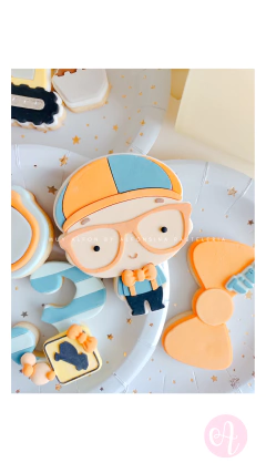 Cortante + Stamp Blippi Parado en internet
