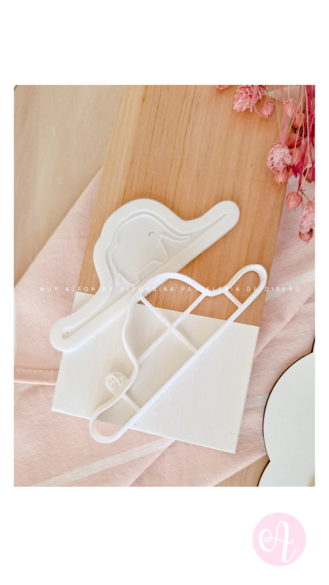 Stamp + Cortante Elefante Boa Principito