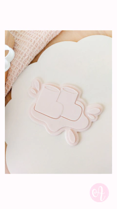 Cortante + Stamp Botas Peppa Pig - comprar online