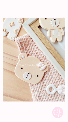 Cortante + Stamp Cabeza Osito Coco - comprar online