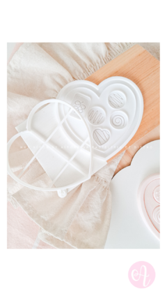 Stamp + Cortante Caja Corazon Bombones INTERIOR - buy online