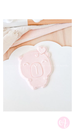 Stamp + Cortante Capybara Muy Alfon en internet