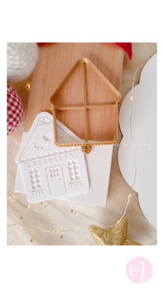 Stamp + Cortante Casita Gengibre Navidad - buy online