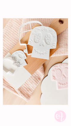 Set Cortante + Stamp Catrina x 2