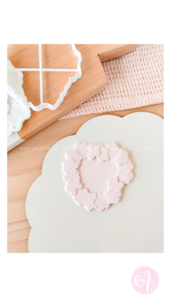 Stamp + Cortante Collar Flores Hawaianas - comprar online