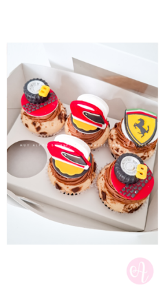 Set Stamps + Cortantes Escudo Ferrari - Muy Alfon by Alfonsina