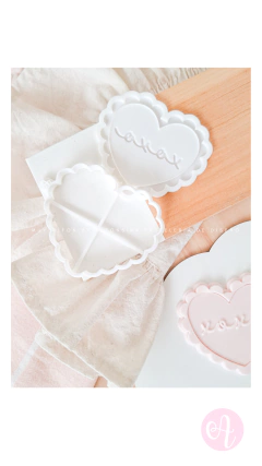 Stamp + Cortante Corazon XOXO - comprar online