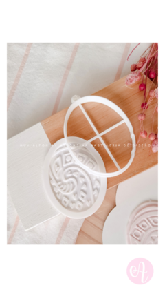 Stamp + Cortante Corazon de Tefiti