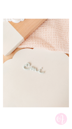 Cortante Nombre Personalizado Pastel - buy online