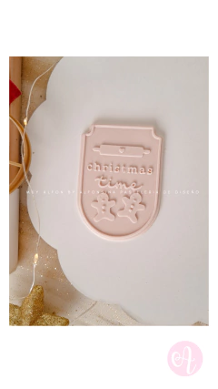 Stamp + Cortante Christmas Time on internet