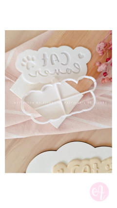 Stamp + Cortante Cat Lover - buy online