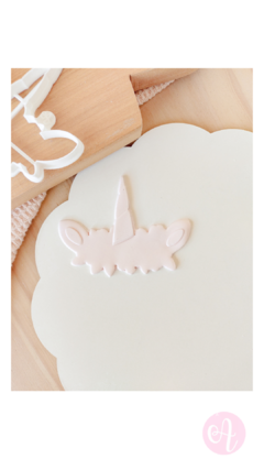 Cortante + Stamp Cuernito Unicornio - buy online