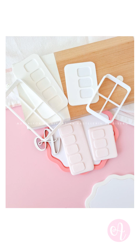 SET Stamps + Cortantes Paleta Rectangular - comprar online