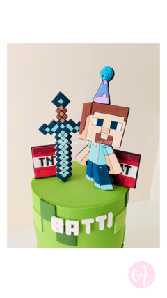 Cortante + Stamp Espada Minecraft on internet