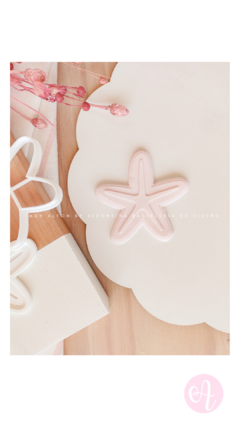 Stamp + Cortante Estrella De Mar Muy Alfon - comprar online