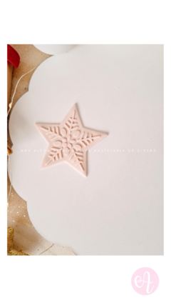 Stamp + Cortante Estrella Navidad - comprar online