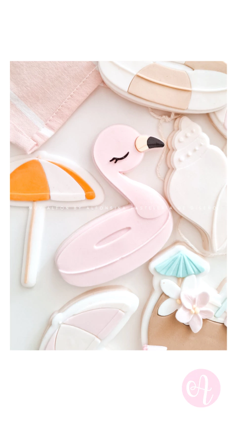 Stamp + Cortante Inflable Salvavida FLAMENCO Muy Alfon - buy online