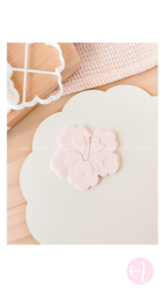 Stamp + Cortante Flor Tropical Cute - buy online