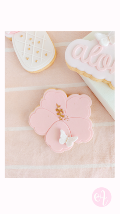 Cortante + Stamp Flor Hibiscus - buy online