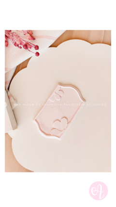 Stamp + Cortante Formita Shabby Margaritas - comprar online