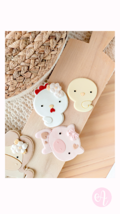 Set Cortante + Stamp Gallina y Pollito - buy online