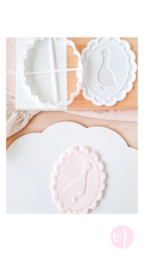 Stamp + Cortante SILUETA GANSO ONDITAS - comprar online
