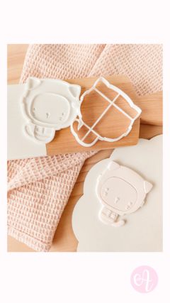 Cortante + Stamp Gatito Astronauta on internet