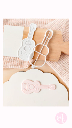 Cortante + Stamp Guitarra Coco en internet