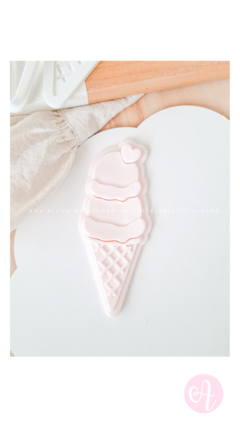 Stamp + Cortante Heladito DOBLE Muy Alfon - Muy Alfon by Alfonsina