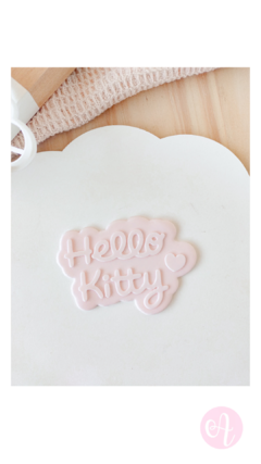 Cortante + Stamp Logo Hello Kitty - buy online