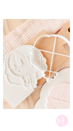 Cortante + Stamp Hermione Harry Potter