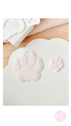 Set Stamps + Cortantes Huellas Leon - comprar online