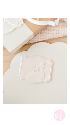 Stamp + Cortante Silueta Leon - comprar online