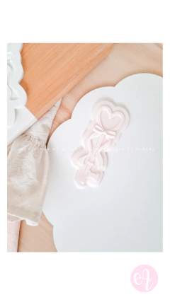 Stamp + Cortante Llave Corazon en internet