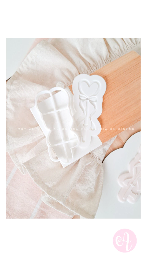 Stamp + Cortante Llave Corazon - comprar online